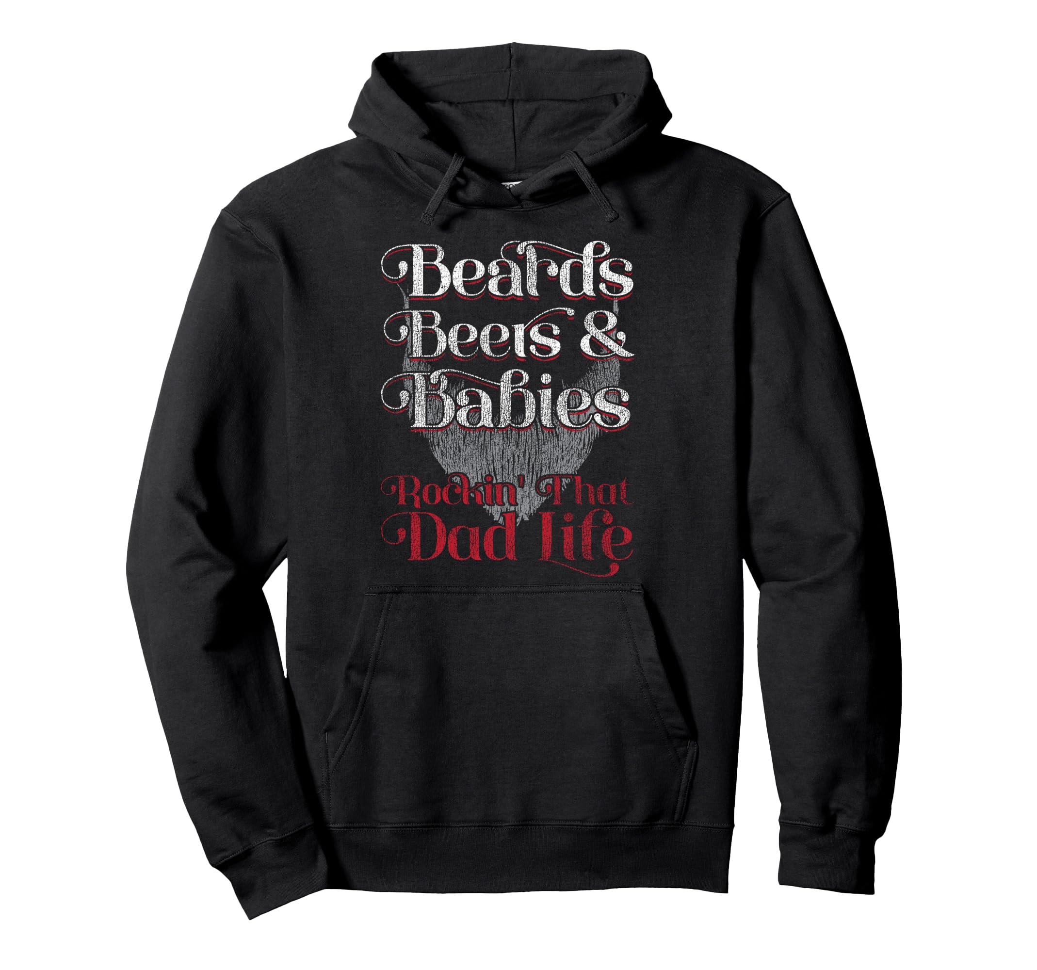 Beard Lover Bearded Dad Ginger Beard Hoodie - Novelty Apparel Unisex - T-Shirt, Sweatshirt, Hoodie