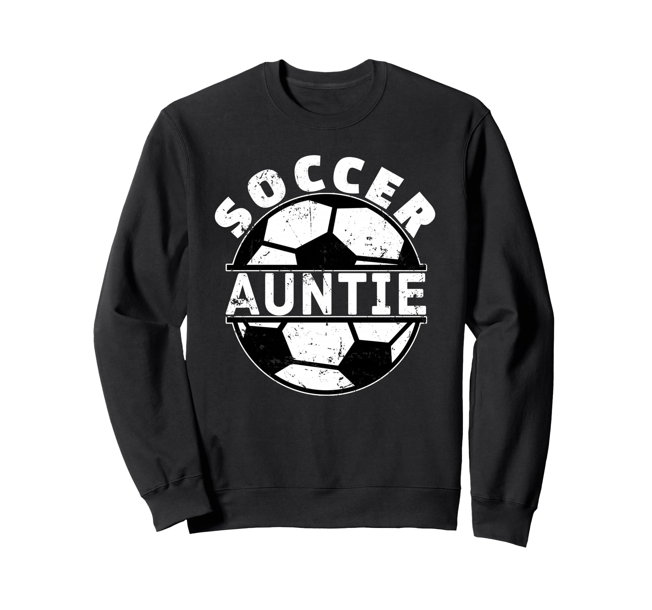 Soccer Auntie Aunt Sweatshirt - Graphic Print Unisex - T-Shirt, Sweatshirt, Hoodie