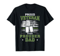 Proud Veteran Dad Patriotic Military T-Shirt - Novelty Apparel Men Women - T-Shirt, Sweatshirt, Hoodie