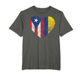 Colombian Puerto Rican Flags T-Shirt - Casual Everyday Wear for Adults - T-Shirt, Sweatshirt, Hoodie