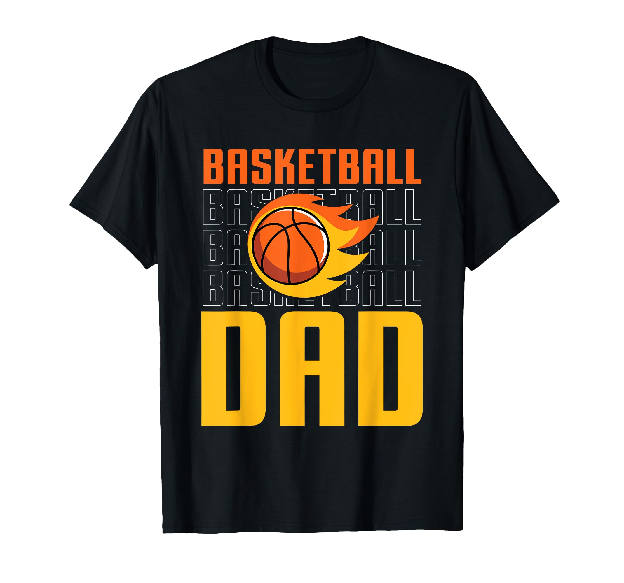 Fathers Day Basketball Dad Game Day T-Shirt - Graphic Print Men Women - T-Shirt, Sweatshirt, Hoodie