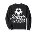 Soccer Grandpa Football Lover Grandpa Sweatshirt - Graphic Print Unisex - T-Shirt, Sweatshirt, Hoodie