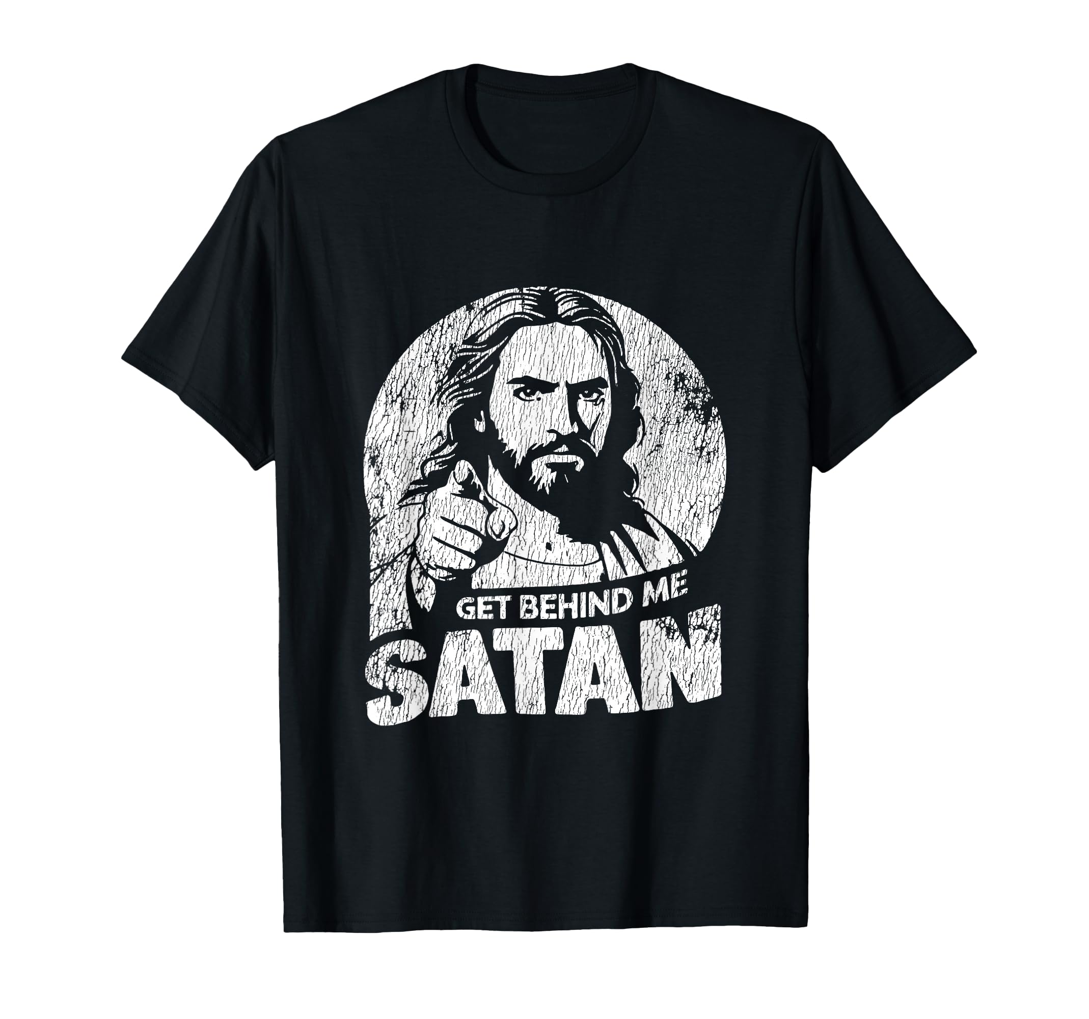 Jesus Get Behind Me Satan Meme Jesus Christ T-Shirt - Unique Graphic Unisex - T-Shirt, Sweatshirt, Hoodie