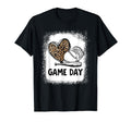 Game Day Baseball Decorations Leopard T-Shirt - Minimalist Print Men Women - T-Shirt, Sweatshirt, Hoodie