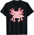 Cute Pink Axolotl Kawaii Lover Women Girls - Adult & Kids T-Shirts, Sweatshirts & Hoodies apparel design preview 1