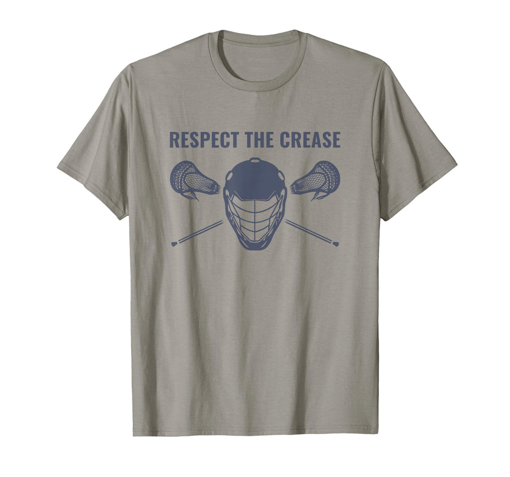 Lacrosse Goalie Respect Crease Lax T-Shirt - Novelty Apparel for Adults - T-Shirt, Sweatshirt, Hoodie