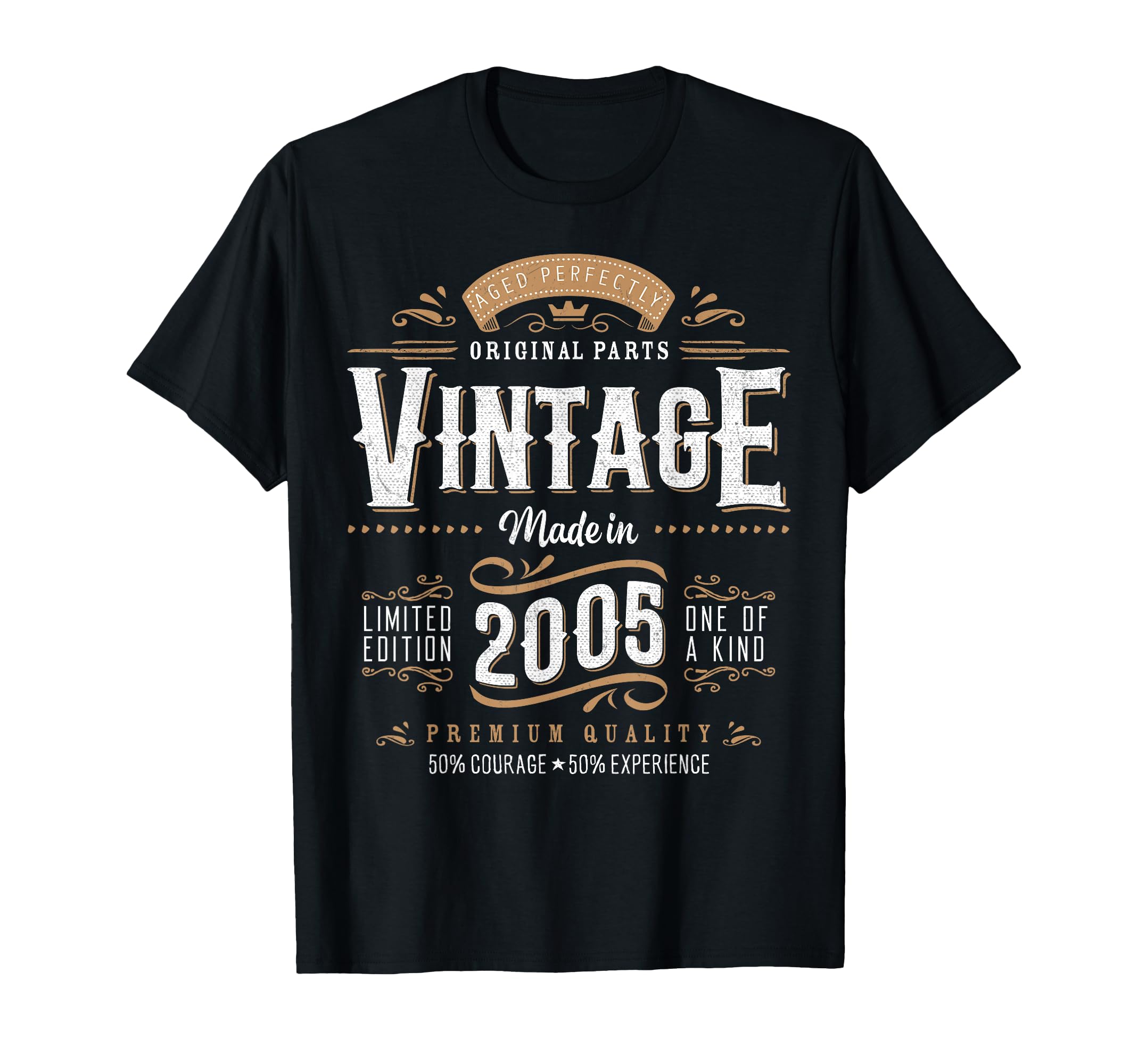 2005 Label 21St Birthday Gift 21 T-Shirt - Minimalist Print for Adults - T-Shirt, Sweatshirt, Hoodie