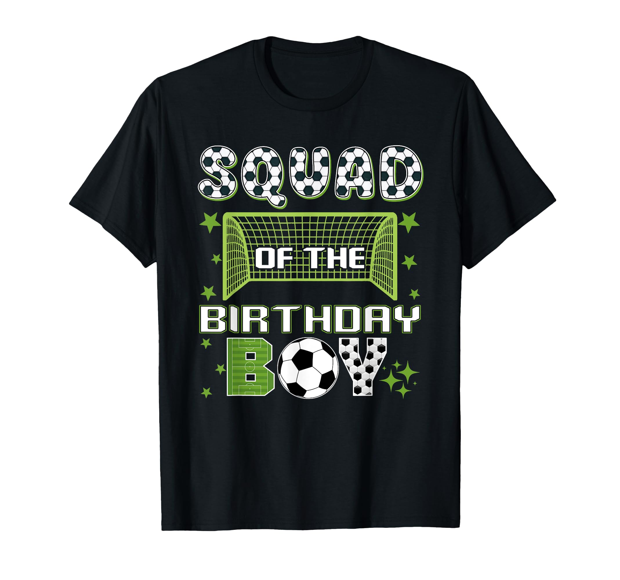 Squad Birthday Soccer Group Family T-Shirt - Minimalist Print Men Women - T-Shirt, Sweatshirt, Hoodie