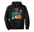 Dad Birthday Sports Matching Family Hoodie - Minimalist Print for Adults - T-Shirt, Sweatshirt, Hoodie