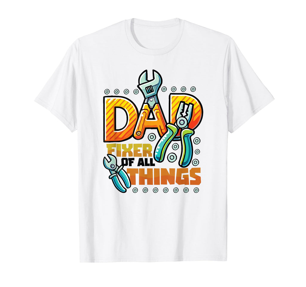 Fixer All Things Handyman Repair Tools T-Shirt - Aesthetic Graphic Unisex - T-Shirt, Sweatshirt, Hoodie