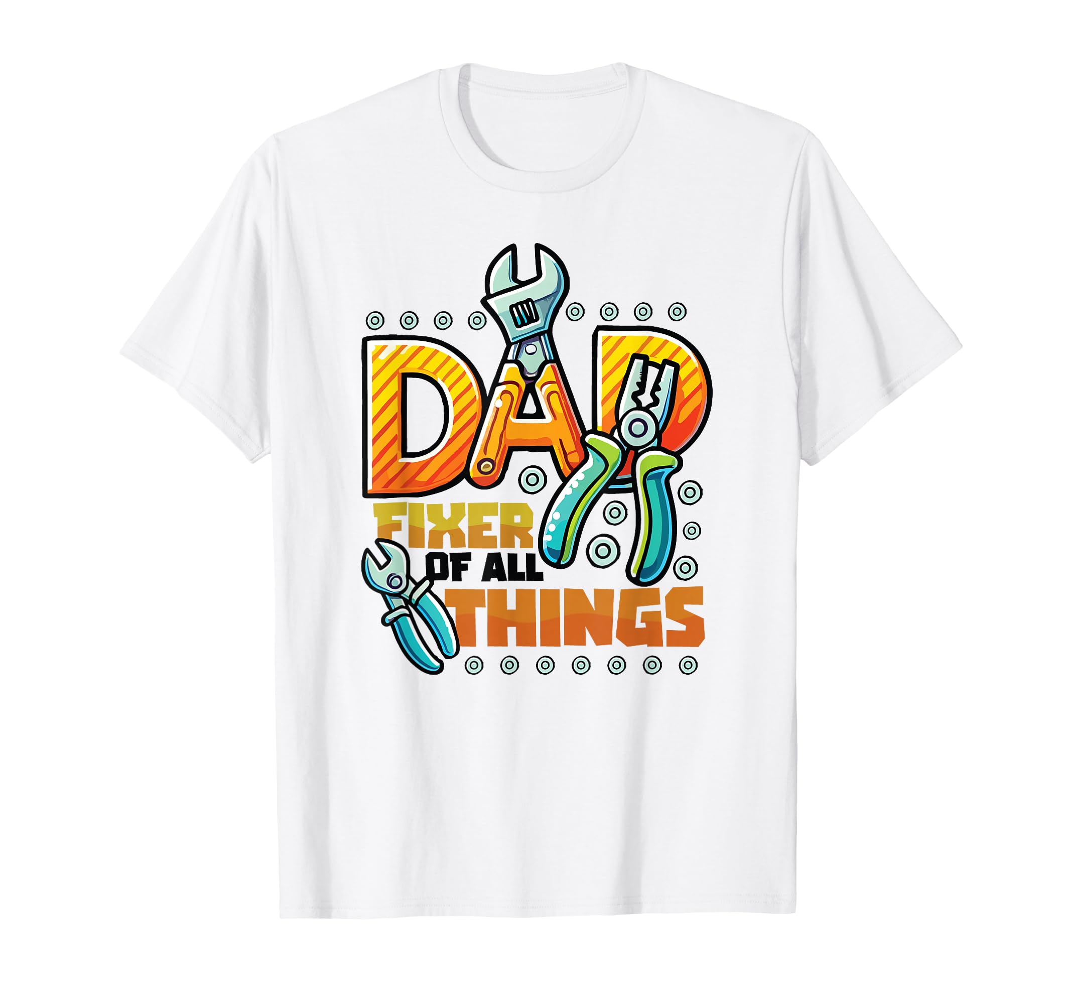 Fixer All Things Handyman Repair Tools T-Shirt - Aesthetic Graphic Unisex - T-Shirt, Sweatshirt, Hoodie