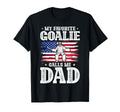 Goalie Dad Field Hockey Dad Field T-Shirt - Graphic Print for Adults - T-Shirt, Sweatshirt, Hoodie