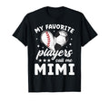 My Favorite Players Call Me Mimi T-Shirt - Minimalist Print for Adults - T-Shirt, Sweatshirt, Hoodie