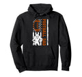 Football Dad Us Flag Football Player Hoodie - Novelty Apparel for Adults - T-Shirt, Sweatshirt, Hoodie