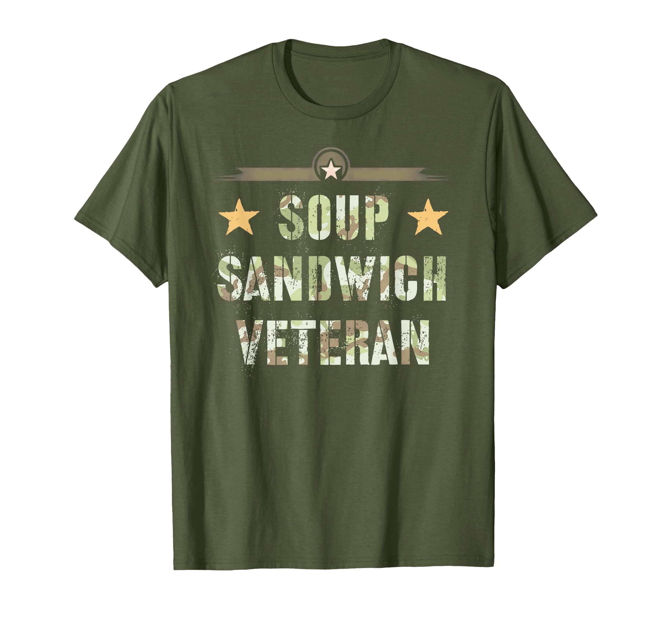 Soup Sandwich Veteran Proud Corps T-Shirt - Fun Novelty Design for Adults - T-Shirt, Sweatshirt, Hoodie