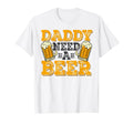Fathers Day Daddy Needs Beer Funny T-Shirt - Minimalist Print Men Women - T-Shirt, Sweatshirt, Hoodie