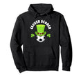 Soccer Striker Clover Scorer Hoodie - Custom Art Print Men Women - T-Shirt, Sweatshirt, Hoodie