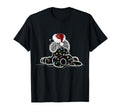 Poodle Santa Tree Lights Ugly Pajamas T-Shirt - Trendy Graphic Men Women - T-Shirt, Sweatshirt, Hoodie