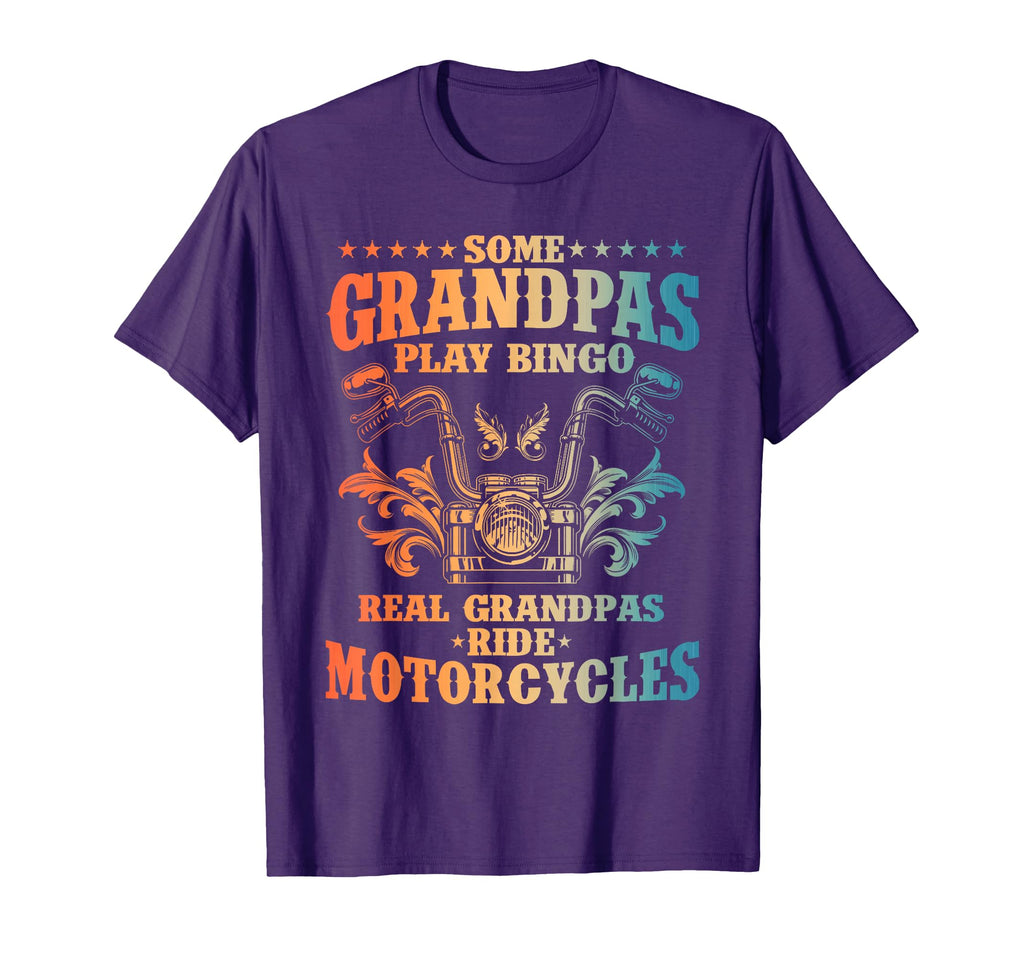 Grandpa Motorcycle Biker Motorbike T-Shirt - Streetwear Style for Adults - T-Shirt, Sweatshirt, Hoodie
