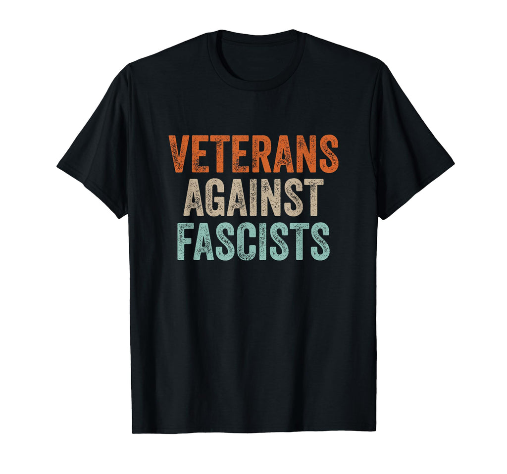Veterans Against Fascists Patriotic T-Shirt - Trendy Graphic for Adults - T-Shirt, Sweatshirt, Hoodie