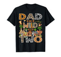 Dad Wild Two 2Nd Birthday Safari T-Shirt - Aesthetic Graphic for Adults - T-Shirt, Sweatshirt, Hoodie
