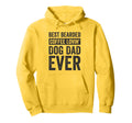 Best Bearded Coffee Lovin Dog Dad Hoodie - Casual Everyday Wear for Adults - T-Shirt, Sweatshirt, Hoodie