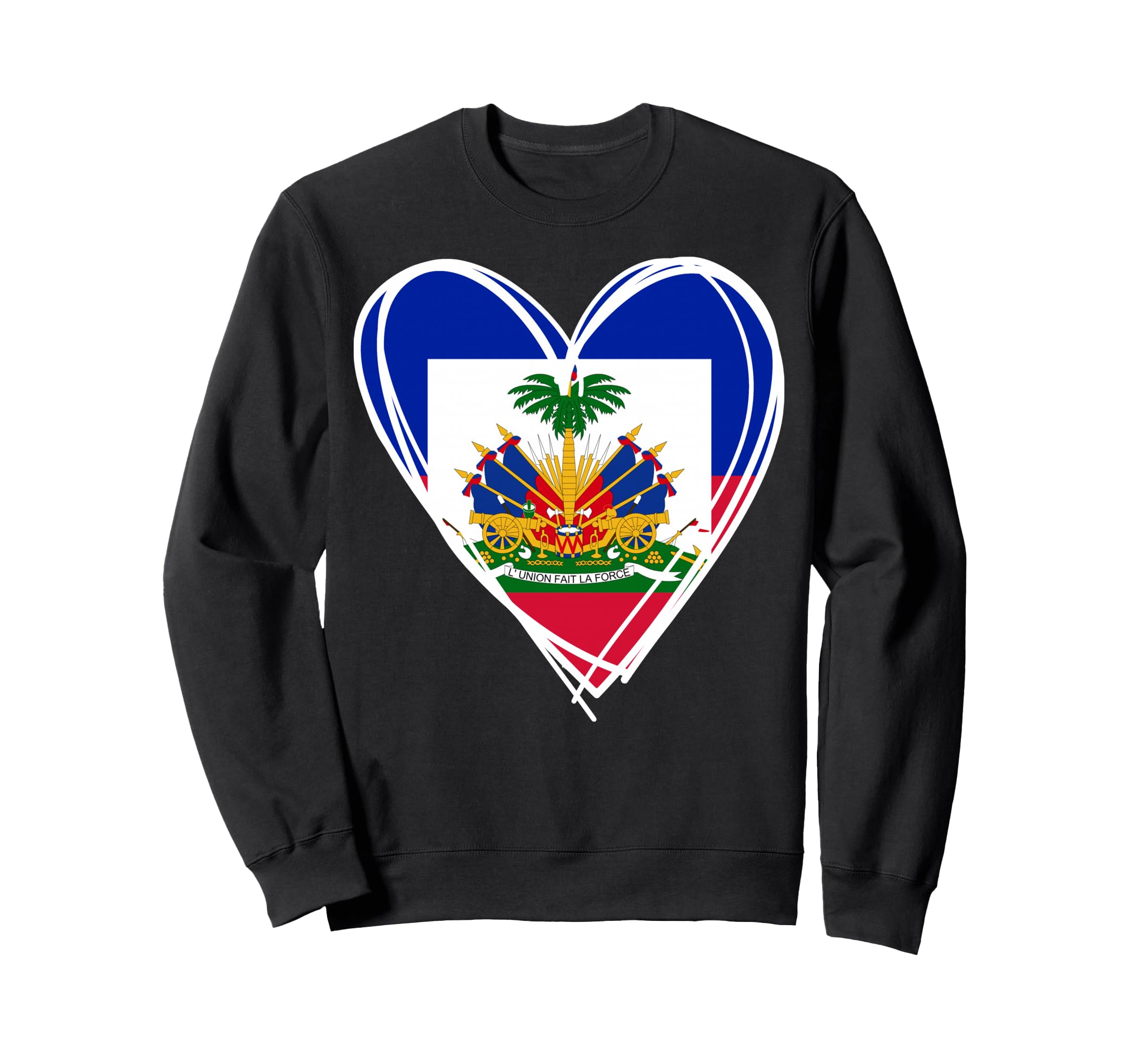 Proud To Be Haitian Mom Dad Haiti Sweatshirt - Custom Art Print Unisex - T-Shirt, Sweatshirt, Hoodie