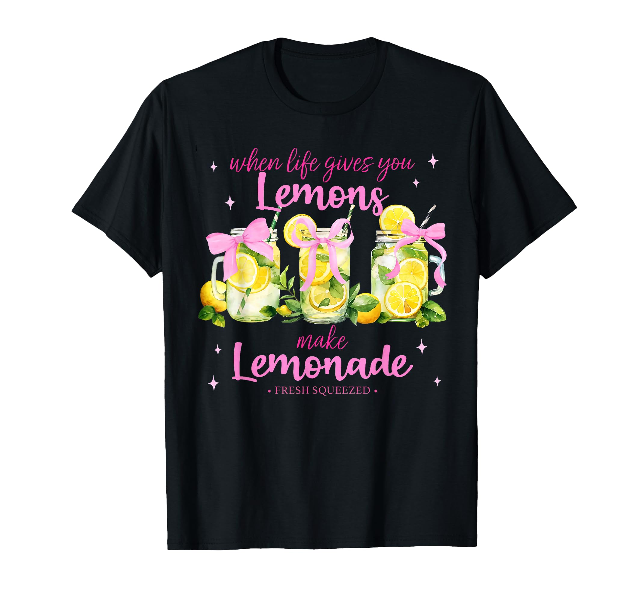 When Life Gives You Lemons Make T-Shirt - Fun Novelty Design Unisex - T-Shirt, Sweatshirt, Hoodie