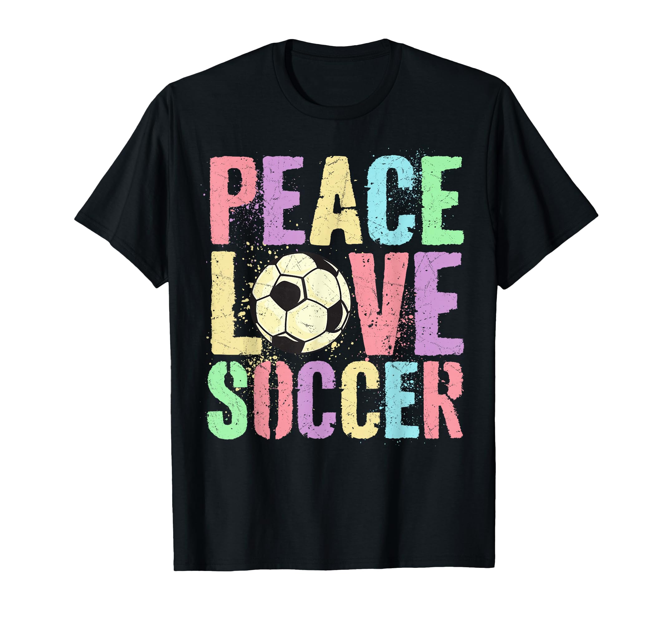 Peace Love Soccer Score Club Mom Game T-Shirt - Aesthetic Graphic Men Women - T-Shirt, Sweatshirt, Hoodie
