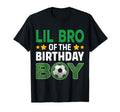 Lil Bro Birthday Soccer Birthday T-Shirt - Trendy Graphic for Adults - T-Shirt, Sweatshirt, Hoodie