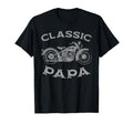 Papa Funny Motorcycle Mens Dad Biker T-Shirt - Graphic Print Men Women - T-Shirt, Sweatshirt, Hoodie