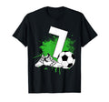 7Th Birthday 7 Years Soccer Football T-Shirt - Trendy Graphic for Adults - T-Shirt, Sweatshirt, Hoodie