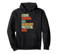 Fathers Day Legend Husband Dad Grandaddy Hoodie - Unique Graphic Men Women - T-Shirt, Sweatshirt, Hoodie