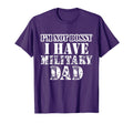 Military Child Month Purple Up Dad T-Shirt - Streetwear Style Unisex - T-Shirt, Sweatshirt, Hoodie