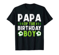 Papa Birthday Soccer Player Matching T-Shirt - Custom Art Print for Adults - T-Shirt, Sweatshirt, Hoodie
