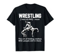 Funny Wrestling Definition Art Folding T-Shirt - Aesthetic Graphic Unisex - T-Shirt, Sweatshirt, Hoodie