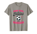 Christian Soccer Player This Runs Jesus T-Shirt - Trendy Graphic Unisex - T-Shirt, Sweatshirt, Hoodie