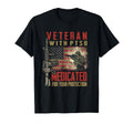 Veteran Ptsd Medicated Your T-Shirt - Aesthetic Graphic Men Women - T-Shirt, Sweatshirt, Hoodie