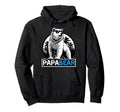 Papabear Father Life Bear Lover Hoodie - Aesthetic Graphic for Adults - T-Shirt, Sweatshirt, Hoodie