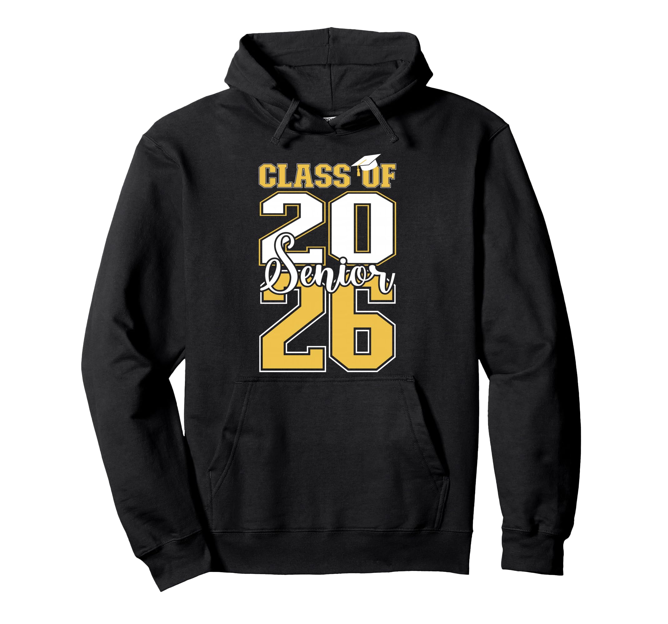 Senior 2026 Class 2026 Graduation 2026 Hoodie - Graphic Print for Adults - T-Shirt, Sweatshirt, Hoodie