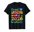 Proud Grandma 2026 Graduate Family T-Shirt - Unique Graphic Unisex - T-Shirt, Sweatshirt, Hoodie