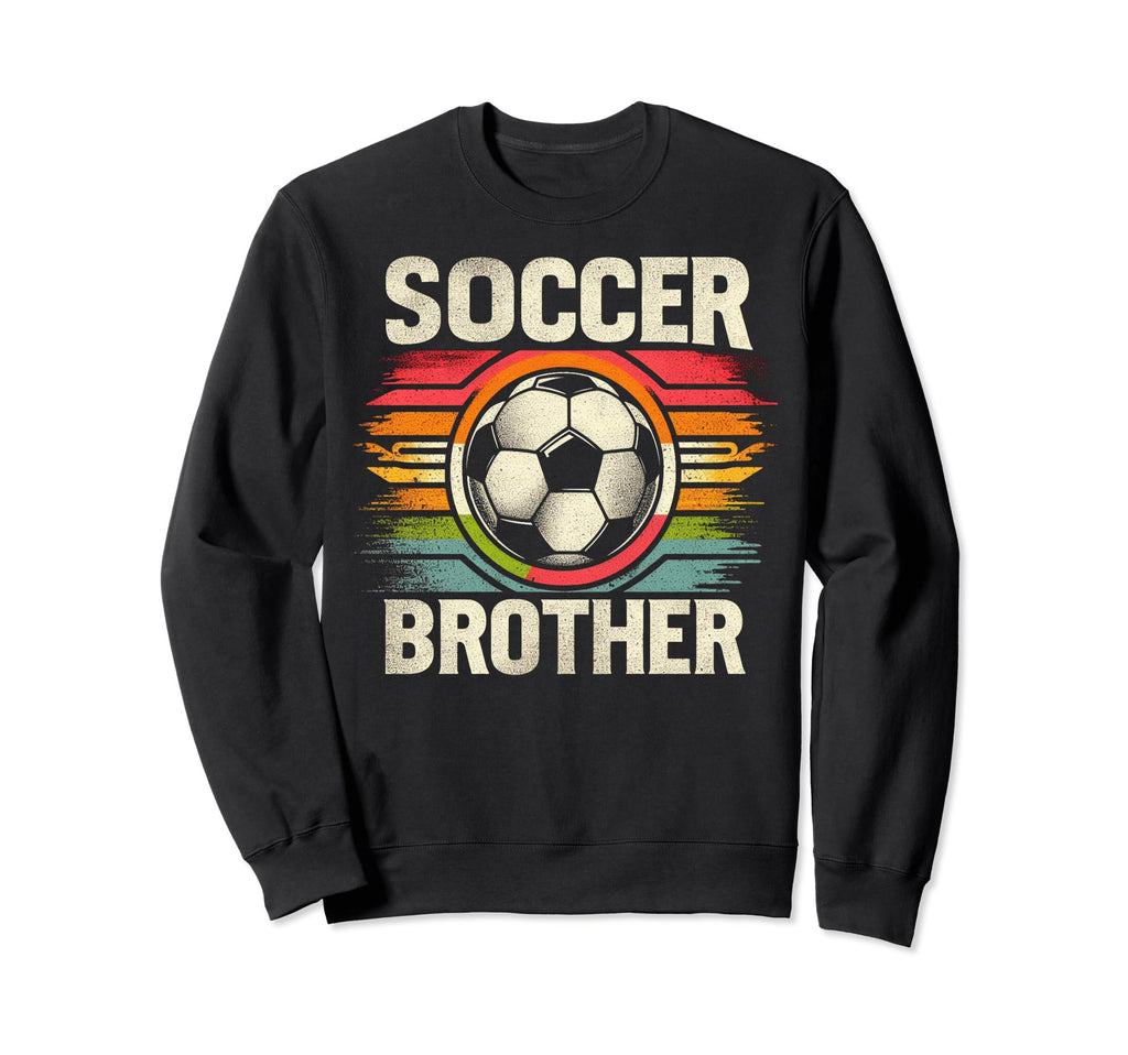 Soccer Brother Family Matching Team Sweatshirt - Unique Graphic for Adults - T-Shirt, Sweatshirt, Hoodie
