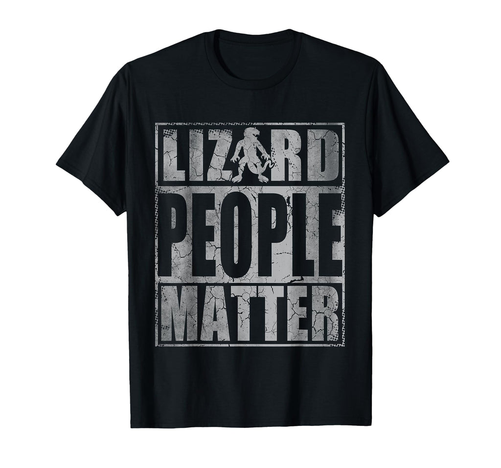 Lizard People Matter Squad Reptile T-Shirt - Graphic Print Men Women - T-Shirt, Sweatshirt, Hoodie