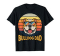 Funny Bulldog Dad Dog Owner Sunglasses T-Shirt - Custom Art Print Men Women - T-Shirt, Sweatshirt, Hoodie