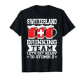 Switzerland Drinking Team Lets Get T-Shirt - Custom Art Print Men Women - T-Shirt, Sweatshirt, Hoodie