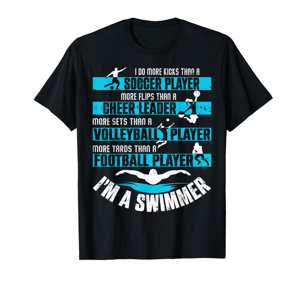 I Do More Kicks Than Soccer Player T-Shirt - Fun Novelty Design for Adults - T-Shirt, Sweatshirt, Hoodie
