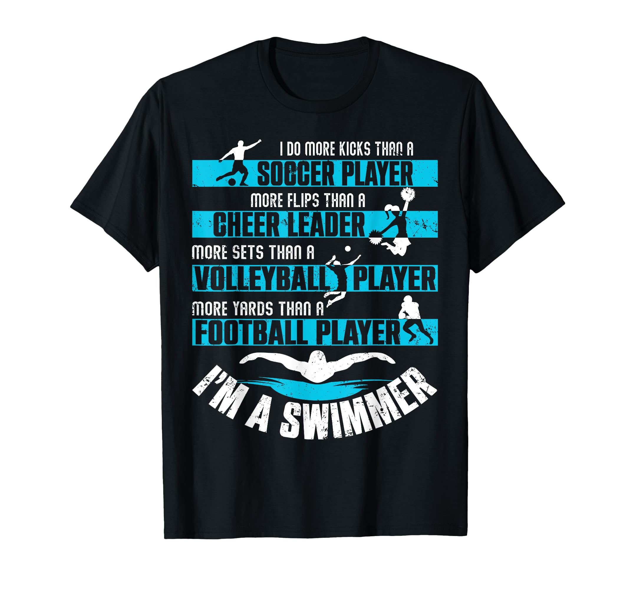 I Do More Kicks Than Soccer Player T-Shirt - Fun Novelty Design for Adults - T-Shirt, Sweatshirt, Hoodie