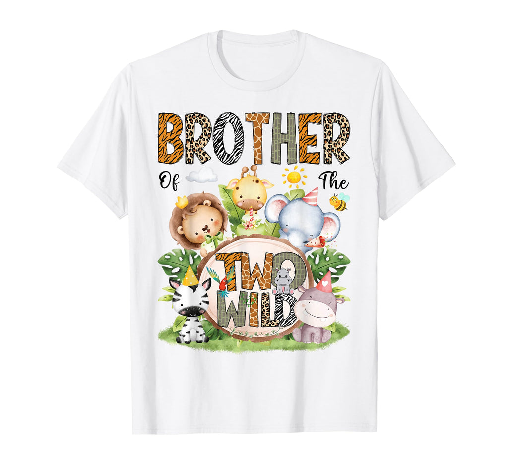 Brother Two Wild Safari Jungle 2Nd T-Shirt - Graphic Print for Adults - T-Shirt, Sweatshirt, Hoodie