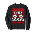 Funny Soccer Sister Soccer Sweatshirt - Fun Novelty Design for Adults - T-Shirt, Sweatshirt, Hoodie