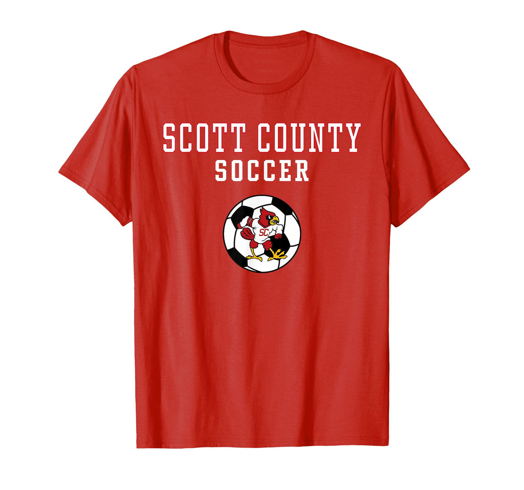 Scott County Middle School Soccer T-Shirt - Unique Graphic for Adults - T-Shirt, Sweatshirt, Hoodie